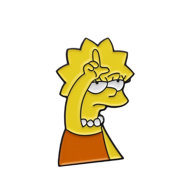 Comedy Anime TV Homer Simpson Series Enamel Pins Brooch Lapel Badges Cartoon Funny Jewelry Gift for 15 1.jpg 640x640 15 1 - The Simpsons Shop