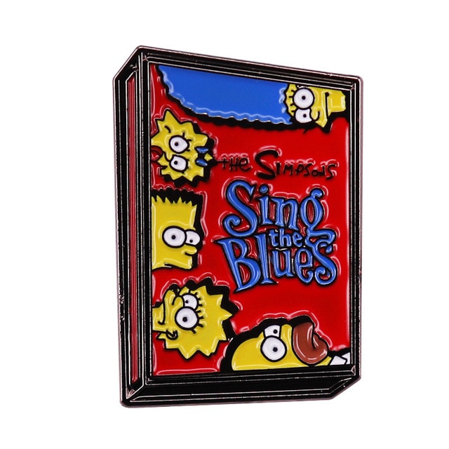 The Simpsons Enamel Pin Homer Figure Brooch Cartoon Badge for Backpack Denim Collar Lapel Pin Jewelry 2 1.jpg 640x640 2 1 - The Simpsons Shop