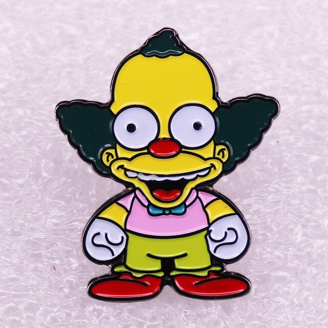 The Simpsons Enamel Pin Homer Figure Brooch Cartoon Badge for Backpack Denim Collar Lapel Pin Jewelry 9 1.jpg 640x640 9 1 - The Simpsons Shop