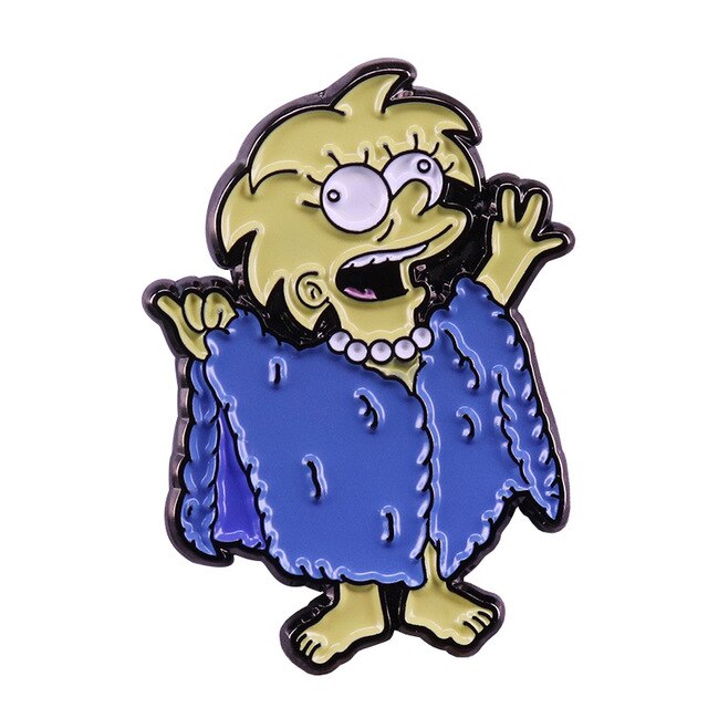 The Simpsons Homer TV Anime Lapel Pins Backpack Jeans Enamel Brooch Pin Women Fashion Jewelry Gifts 17 1.jpg 640x640 17 1 - The Simpsons Shop