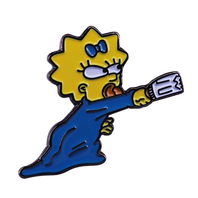 The Simpsons Homer TV Anime Lapel Pins Backpack Jeans Enamel Brooch Pin Women Fashion Jewelry Gifts 23 1.jpg 640x640 23 1 - The Simpsons Shop