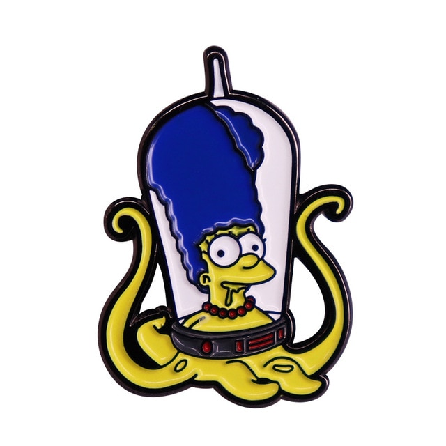 The Simpsons Homer TV Anime Lapel Pins Backpack Jeans Enamel Brooch Pin Women Fashion Jewelry Gifts 24 1.jpg 640x640 24 1 - The Simpsons Shop